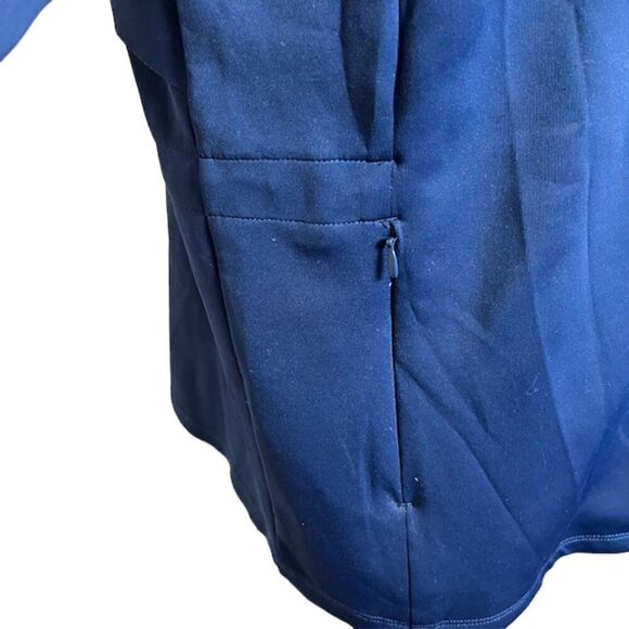 Harrington Paorais Women's Golf Jacket. Vented Blue - Picture 2 of 13